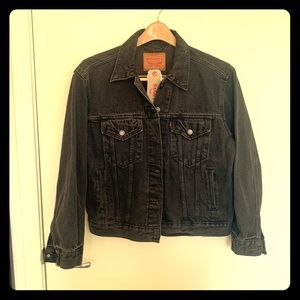 Levi Black Denim Jacket